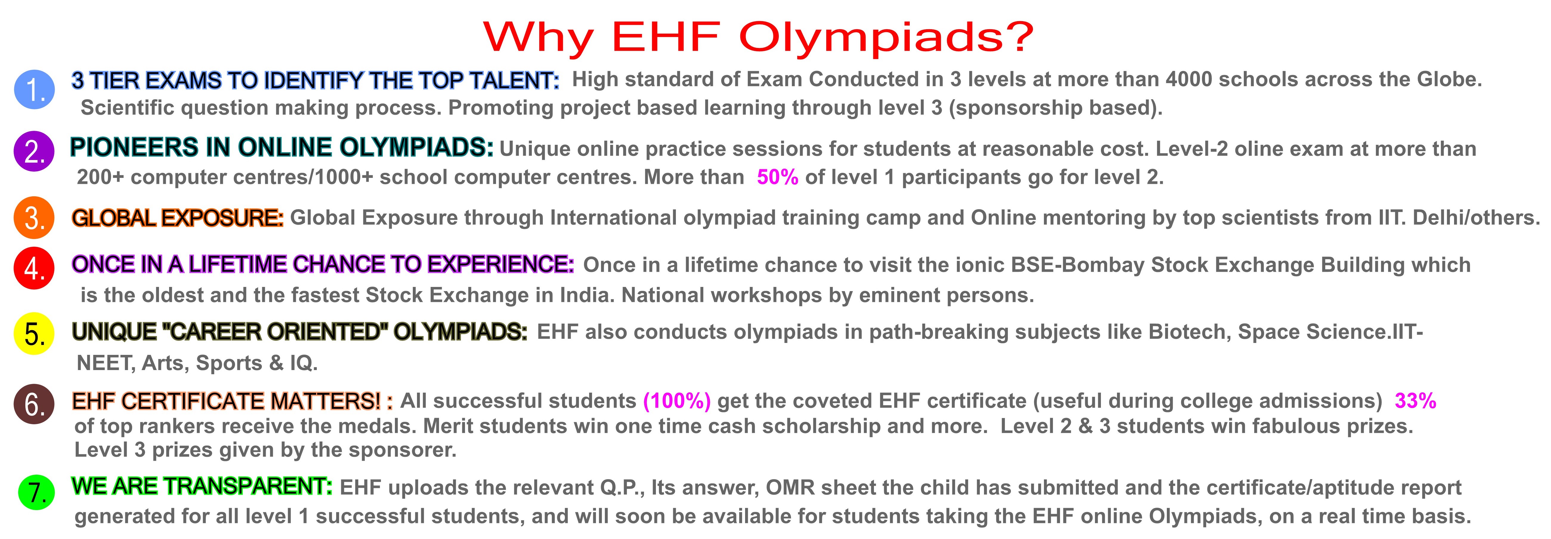 Why EHF